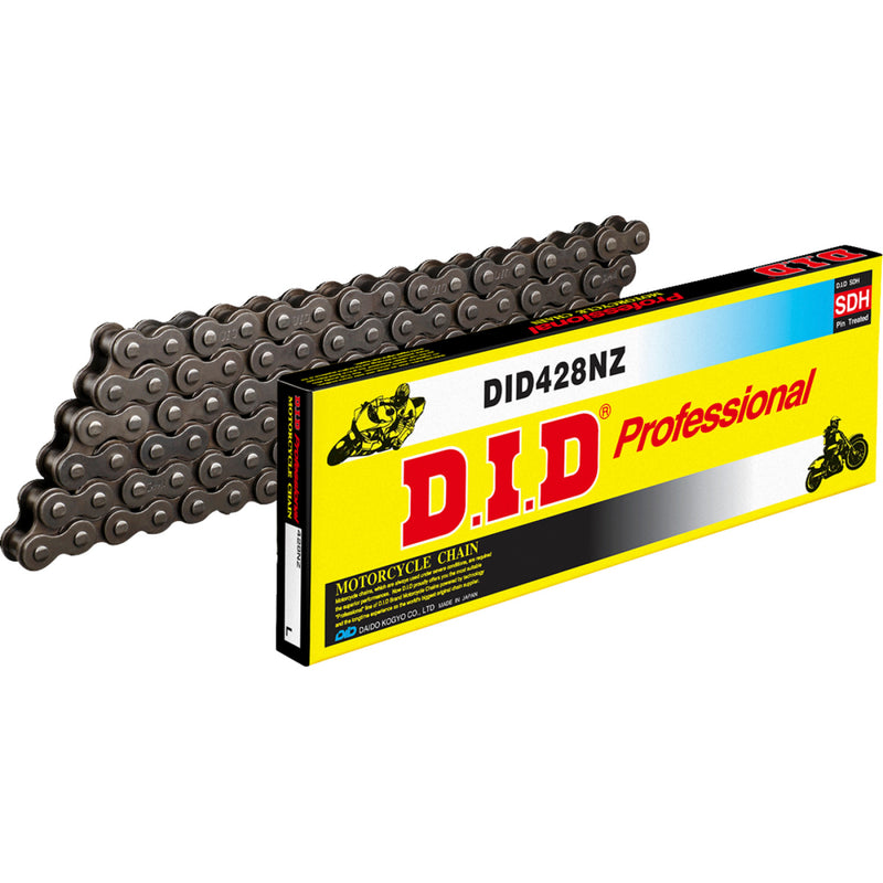 DID 428 NZ Series - Drive Chain - 120 Links - Black 428NZX120RB | Drive Chain   Heavy Duty Non Oring
