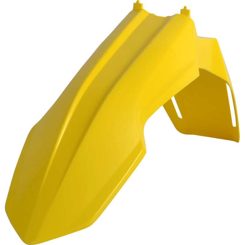 POLISPORT Fender - Front - OEM Yellow - RMZ 250/450 8550500001 by Polisport