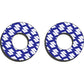 FACTORY EFFEX Grip Donuts - Suzuki Blue/White 22-67400