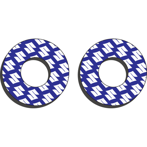 Factory Effex Grip Donuts - Suzuki Blue/White 22-67400