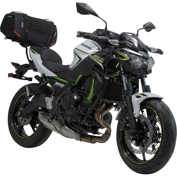 SW-Motech Rackpack Tail Bag System - Black - Kawasaki Ninja 650/Z650 '16-'24 GPT.08.866.30000