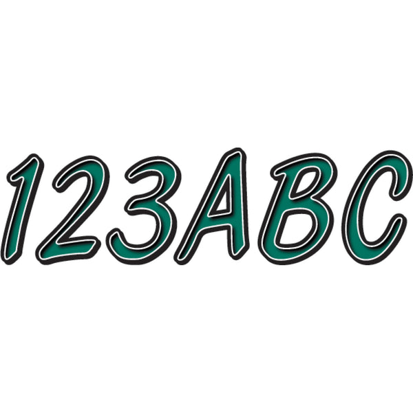 Hardline I.D. Sticker Kit - 400 Series - Green TEBKG400