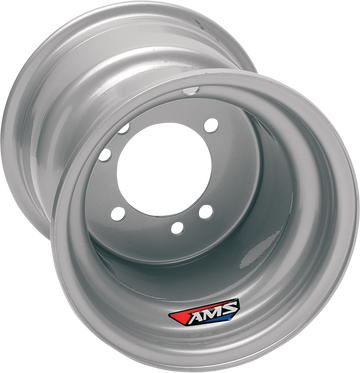 AMS Steel Wheel - Rear - Chrome - 8x8.5 - 3/100 - 4/100 - 3.5+5 8513-697