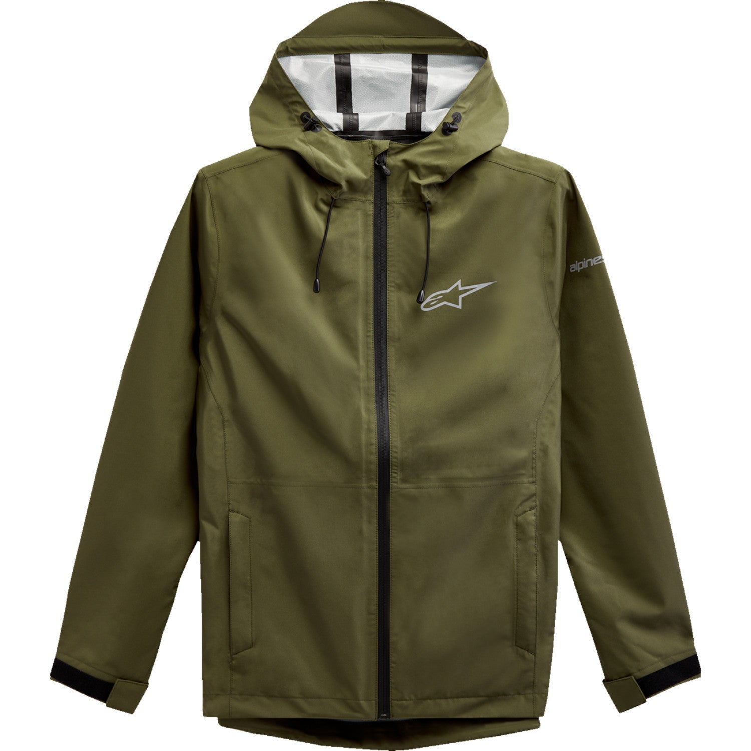 alpinestars rain gear Alpinestars Omni Rain Jacket Medium Military Green