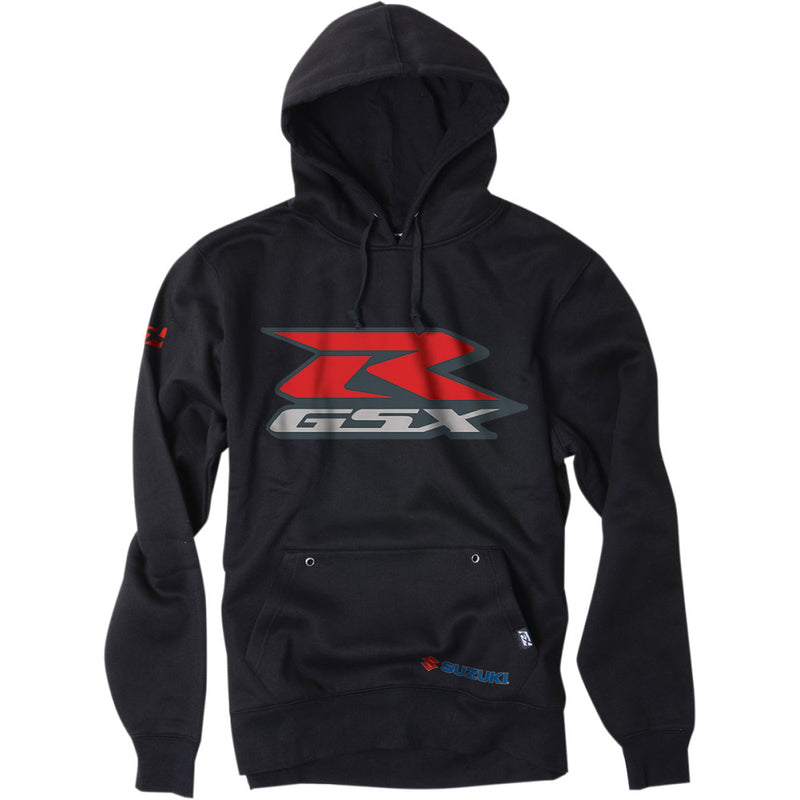 FACTORY EFFEX Suzuki GSX-R Pullover Hoodie - Black - Medium 15-88410