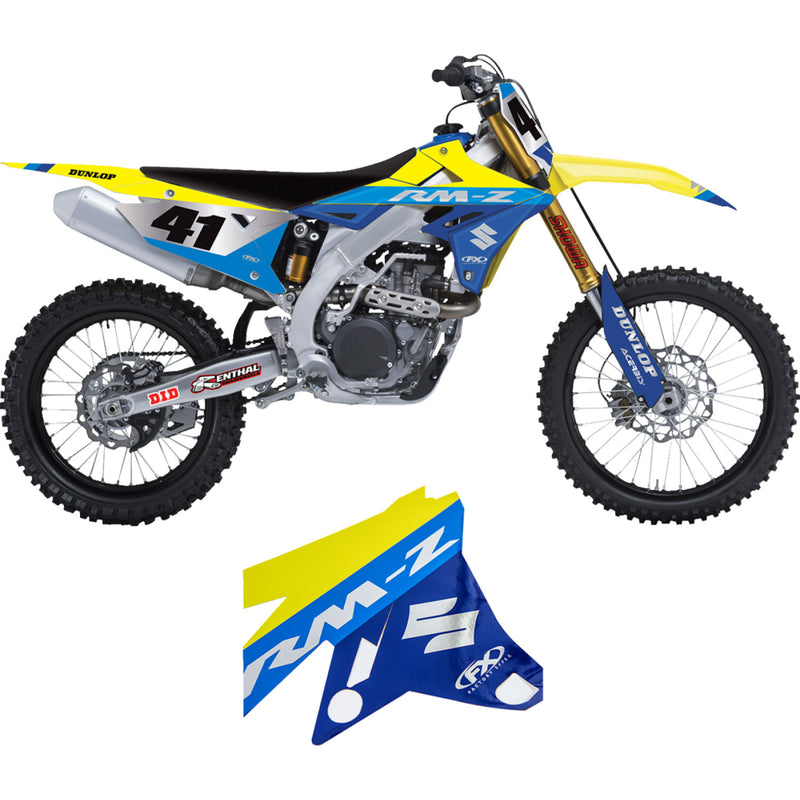FACTORY EFFEX Graphic Kit - Chrome Series - Suzuki - RMZ 250/450 27-51402