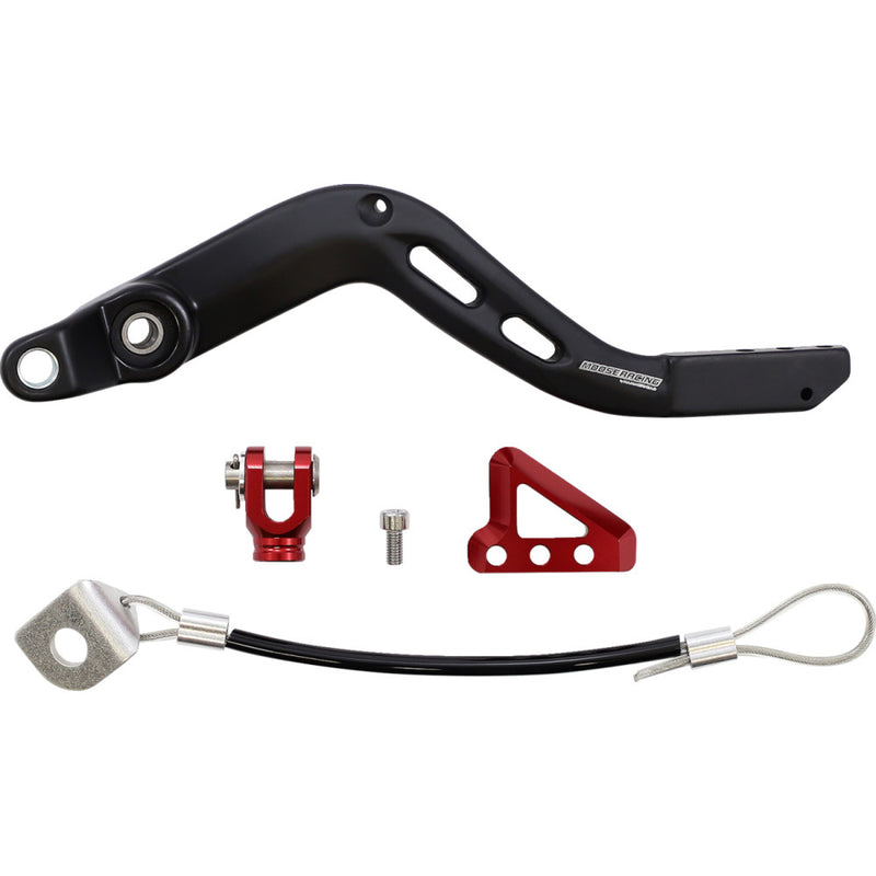 MOOSE OFFROAD Brake Pedal - Red - Beta 82-0801-21-10