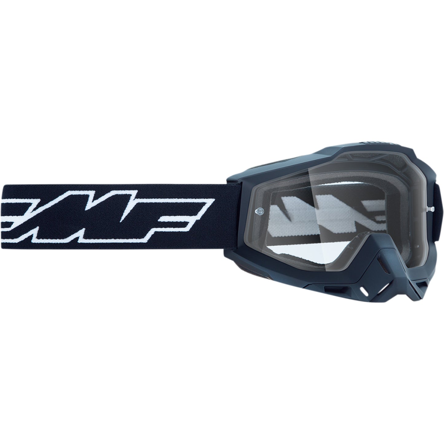 FMF PowerBomb OTG Goggles - Rocket - Black - Clear F-50041-00001