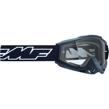 FMF PowerBomb OTG Goggles - Rocket - Black - Clear F-50041-00001