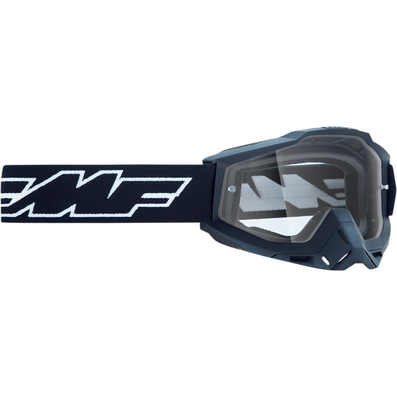 FMF PowerBomb OTG Goggles - Rocket - Black - Clear F-50041-00001