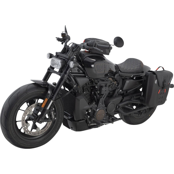 SW-Motech SysBag Side Bag System - Black - Harley-Davidson Sportster S RH1250S '21-'24 BC.SYS.18.019.31000B