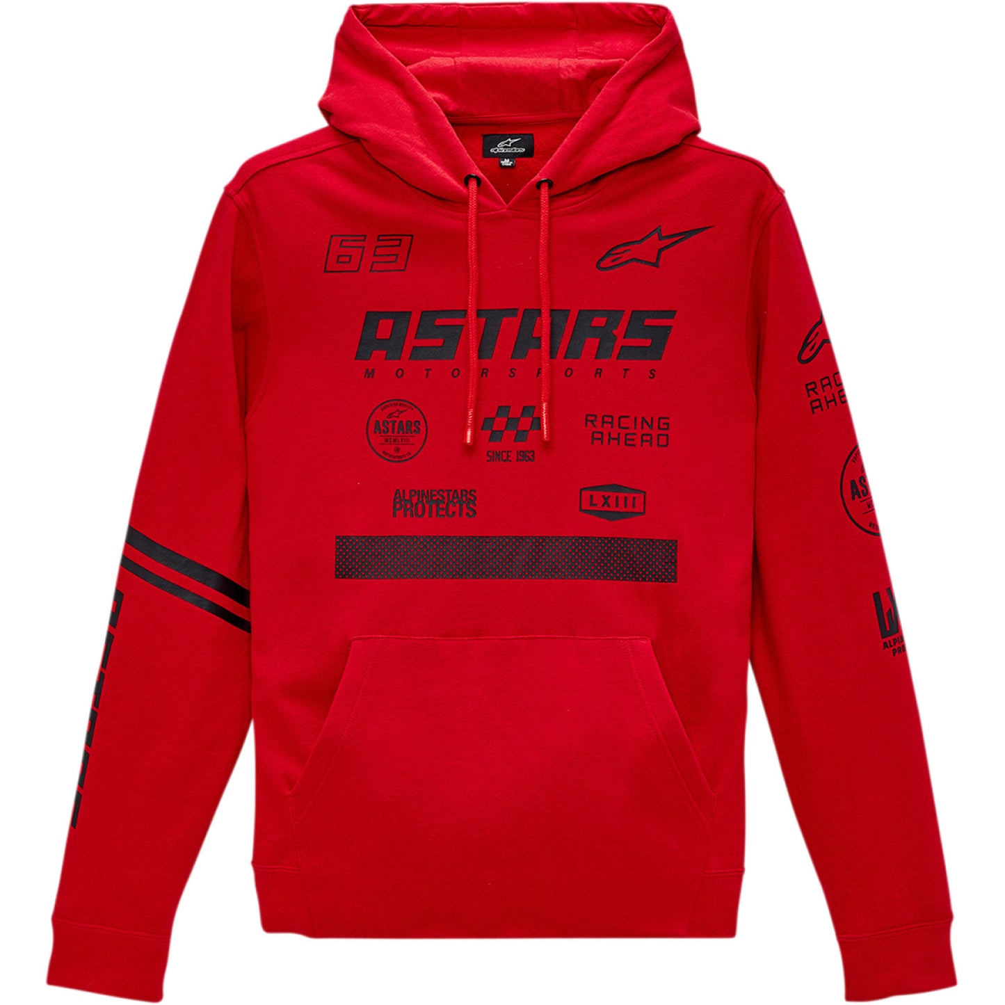 ALPINESTARS Multi Race Hoodie - Red - XL 12135150030XL