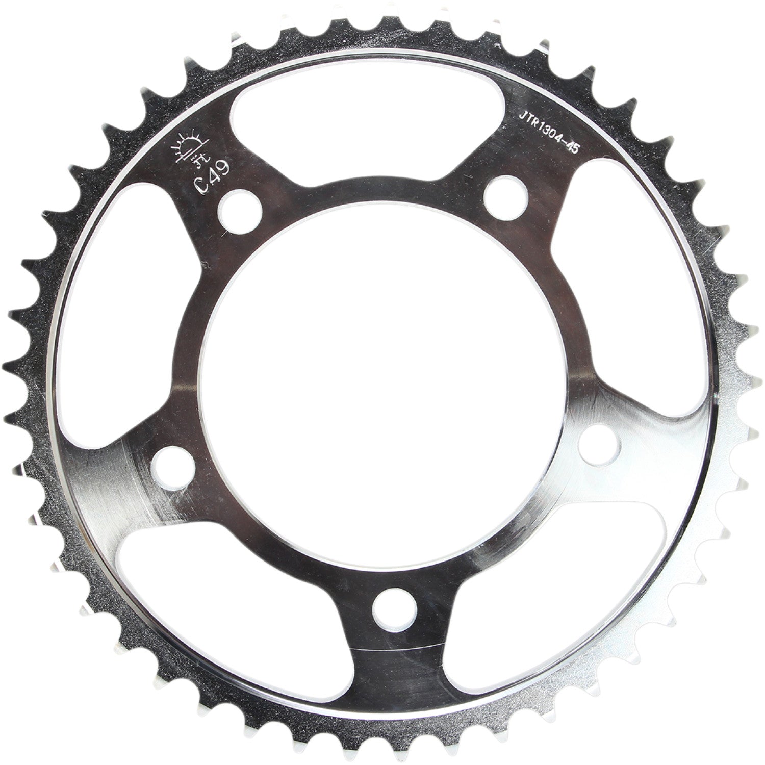 JT SPROCKETS Sprocket - Rear - Honda - 45-Tooth JTR1304.45 by JT Rear Sprockets   Steel Type