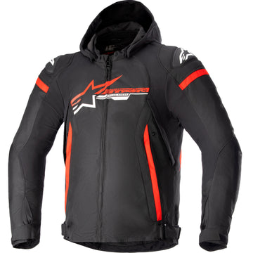 ALPINESTARS Zaca Waterproof Jacket - Black/Red/White - Small 3206423-1342-S