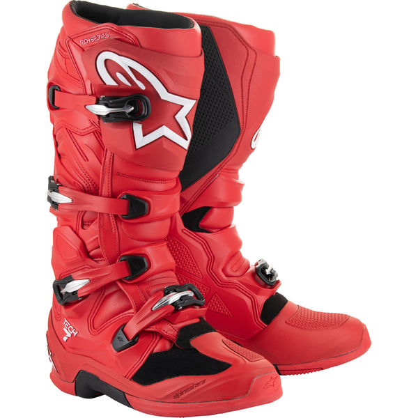 Alpinestars Tech 7 Boots - Bright Red - US 9 2012025-3010-9