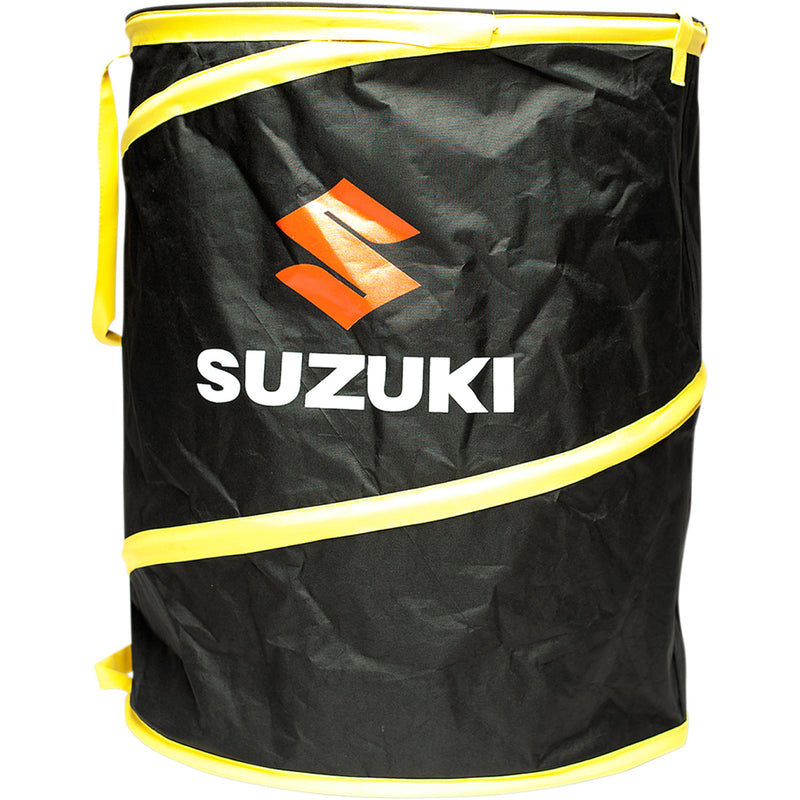 FACTORY EFFEX Trash Can - Black/Yellow - Suzuki 22-45460