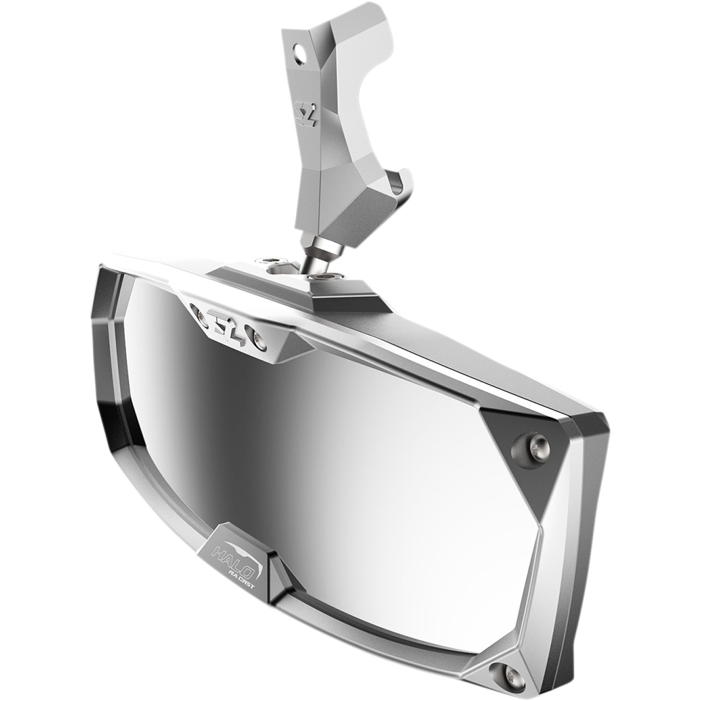 SEIZMIK Mirror - Halo R - Rear View - Rectangle - Silver - Can Am Defender 56-18028