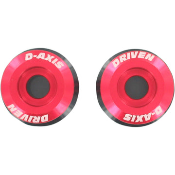 Driven Racing D-Axis Spools - 8 mm - Red DXS-8.2 RD