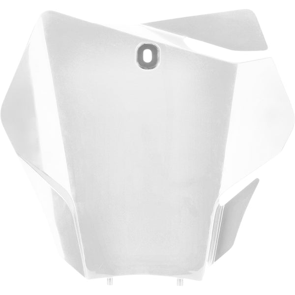 Acerbis Front Number Plate - White 2872760002