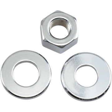 Colony Axle Nut with Washers - Rear - '73-'84 Harley-Davidson 8715-4