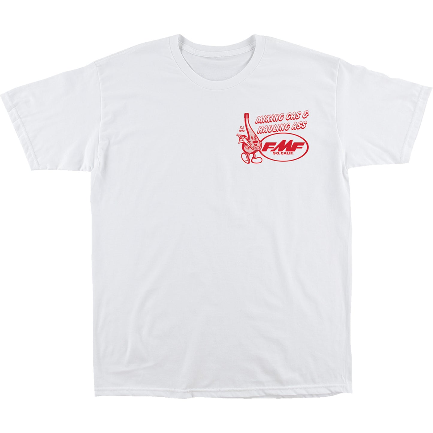 FMF Top Shelf T-Shirt - White - Small FA24118905WHTSM