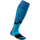 ALPINESTARS MX Plus 2 Socks - Black/Cyan - Small/Medium 4701920-707-SM