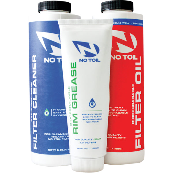 No Toil Filter Oil, Cleaner, And Rim Grease Kit Nt209