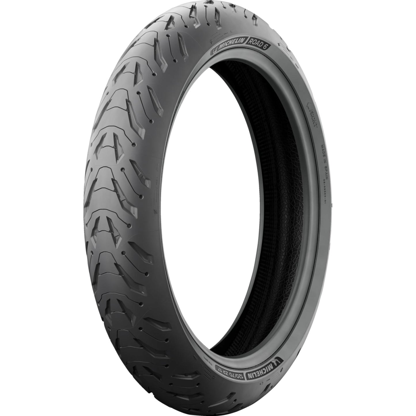 Michelin Tire - Road 6 - Front - 110/80ZR19 - (59W) 29710 | Tire Street Radial Front | Michelin