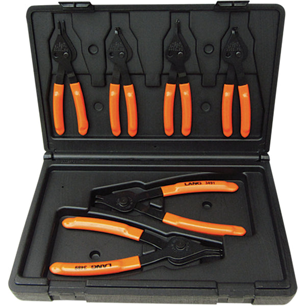 Lang Tools Plier Snap Ring Set - 6-Piece 3497