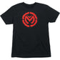 Moose Offroad Fractured T-Shirt - Black/Red - Small 3030-22758