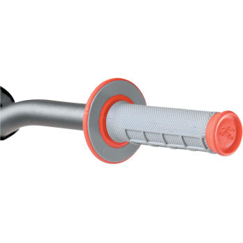 Renthal Tapered Half Waffle Grips Orange