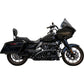 BASSANI XHAUST Sweeper Radial Exhaust System with Heat Shields - Black 1F21FB