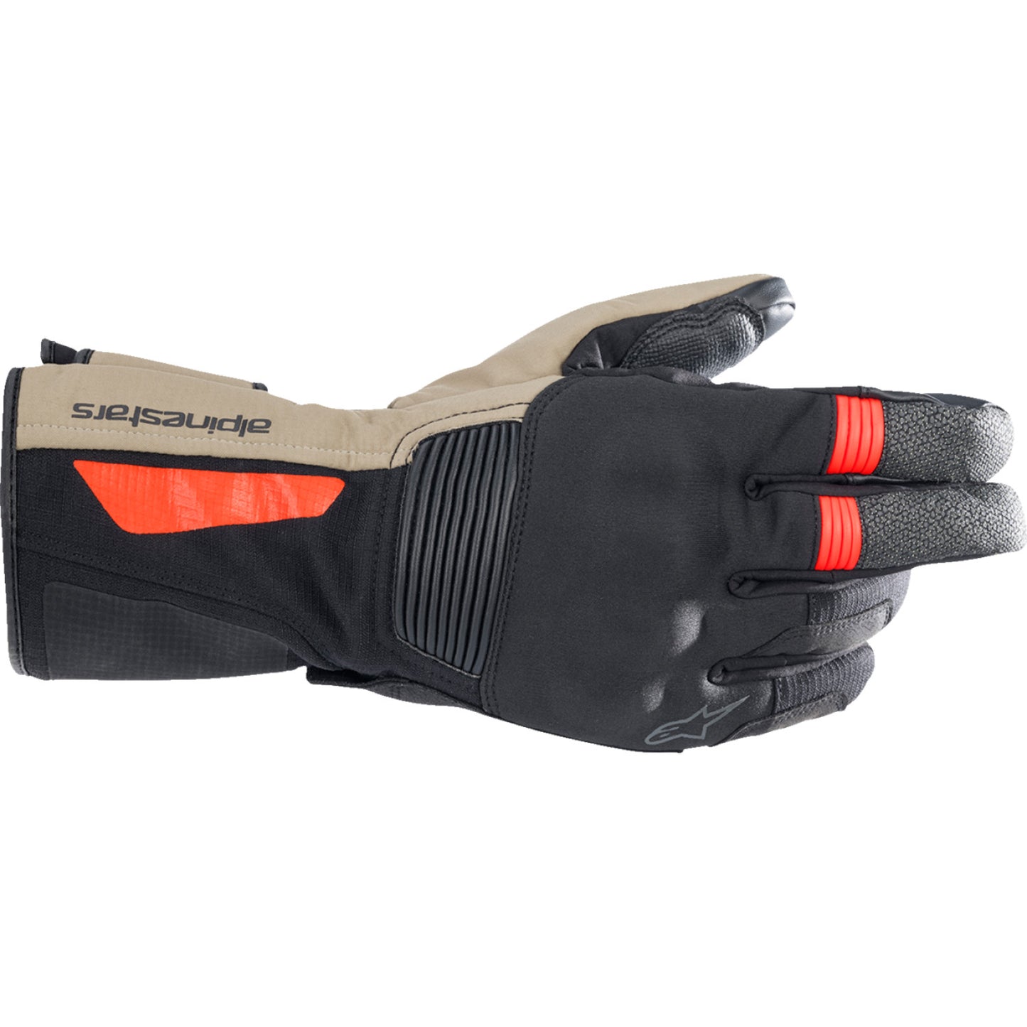 ALPINESTARS Denali Aerogel Drystar? Gloves - Black/Dark Khaki/Fluo Red - Small 3526922-1853-S