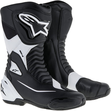 ALPINESTARS SMX-S Boots - Black/White - US 11.5 / EU 46 2223517-12-46