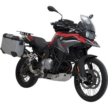 SW-Motech TRAX ADV Aluminum Case System - Silver - BMW F 750/800/850/900 GS '18-'24 KFT.07.897.70000/S | Luggage Group