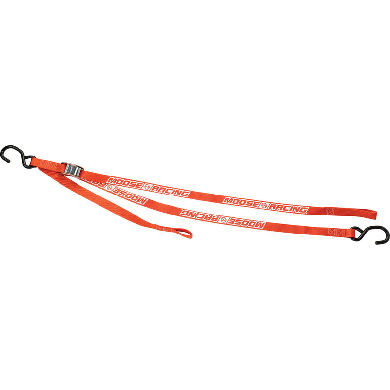 Moose Racing Soft-Tie Tie-Downs - Orange 3920-0358