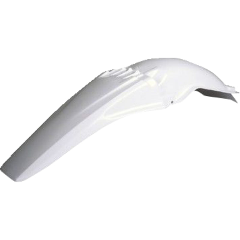 POLISPORT Fender - Rear - White - YZ/YZF | WR/WRF 8587000002 by Polisport