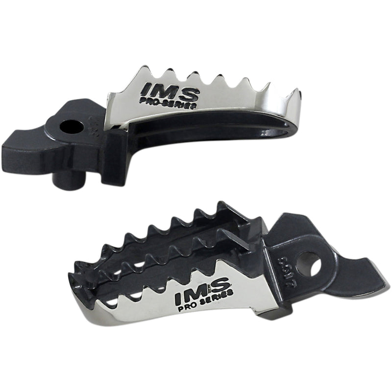 IMS PRODUCTS INC. Pro-Series Footpegs - Black 295517-4