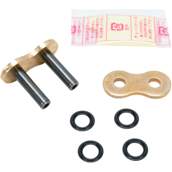 DID 530 ZVMX - Gold - Rivet Connecting Link ZJ530ZVMXG