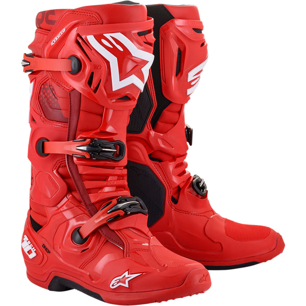 Alpinestars Tech 10 Boots - Red - US 11 2010020-30-11