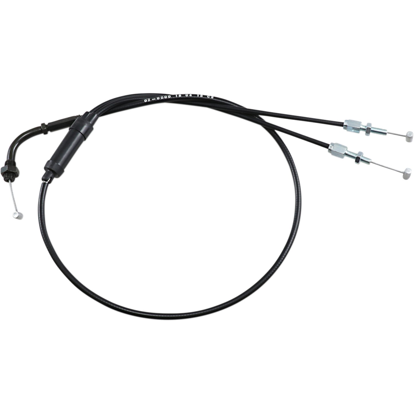 MOTION PRO Black Vinyl Throttle Cable - Pull - Honda 02-0000 by Motion Pro