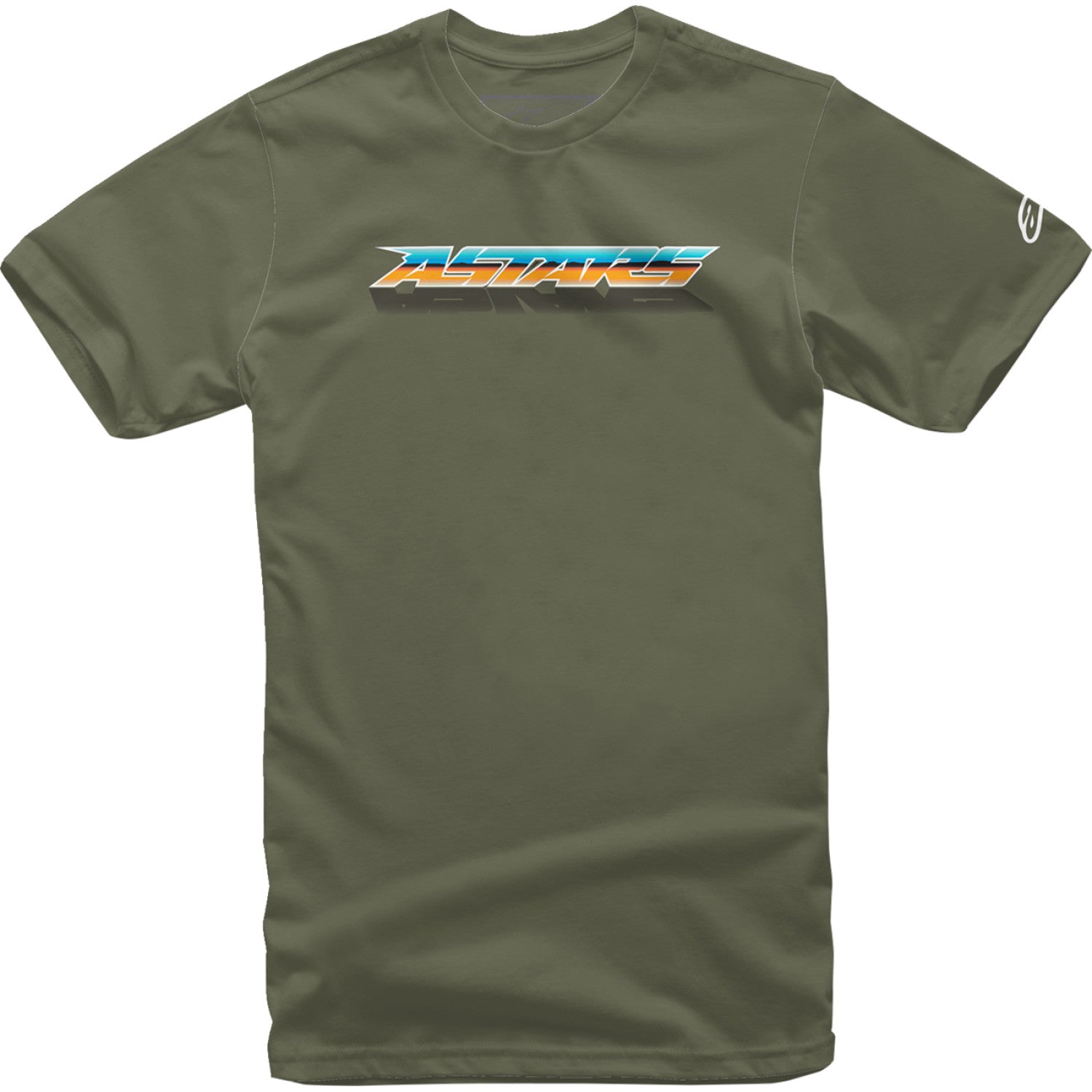 ALPINESTARS Chromium T-Shirt - Military - Medium 1232-72206-690M