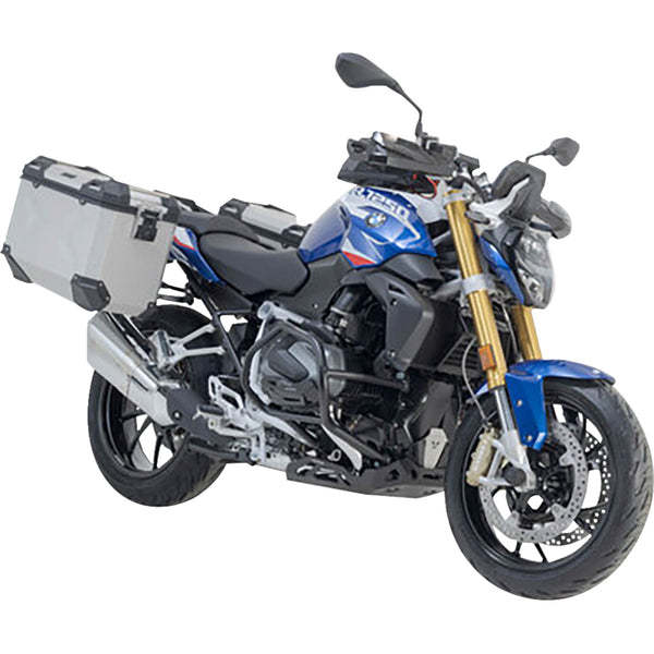 SW-Motech TRAX ADV Aluminum Case System - Silver - BMW R 1200/1250 R '14-'24 KFT.07.573.70100/S