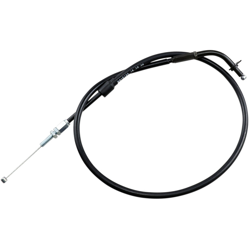 MOTION PRO Black Vinyl Throttle Cable - Pull - Suzuki 04-0124 by Motion Pro