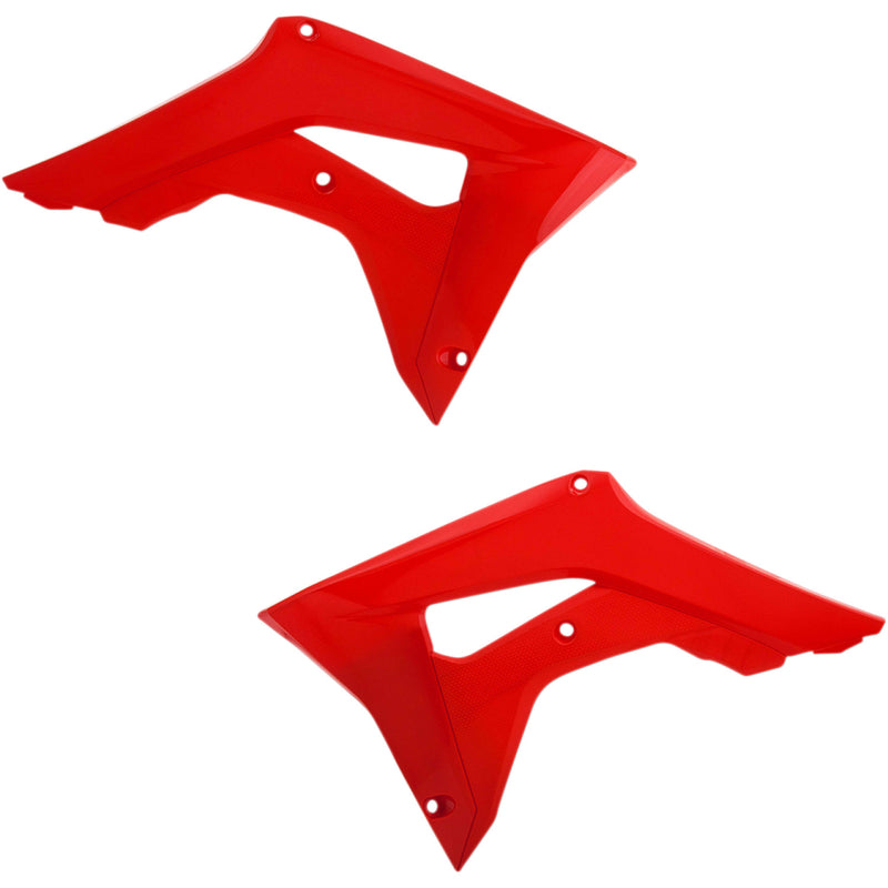 Acerbis Radiator Shrouds - Red - CRF 2630660227