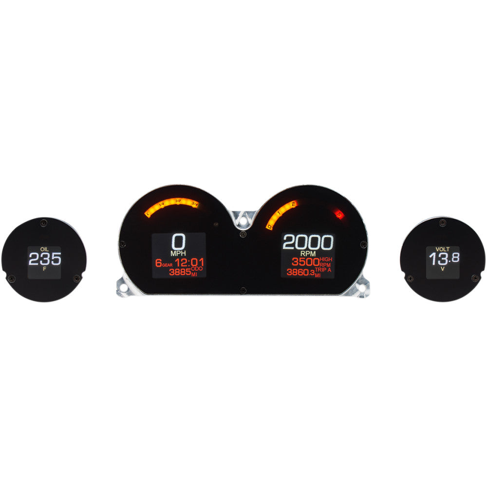 Dakota Digital MLX 4-Gauge Instrument Kit MLX-8414