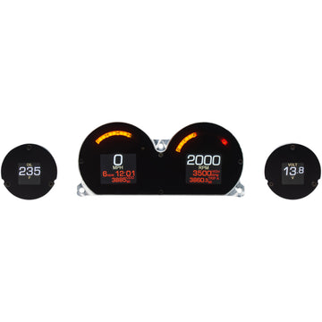 Dakota Digital MLX 4-Gauge Instrument Kit MLX-8414