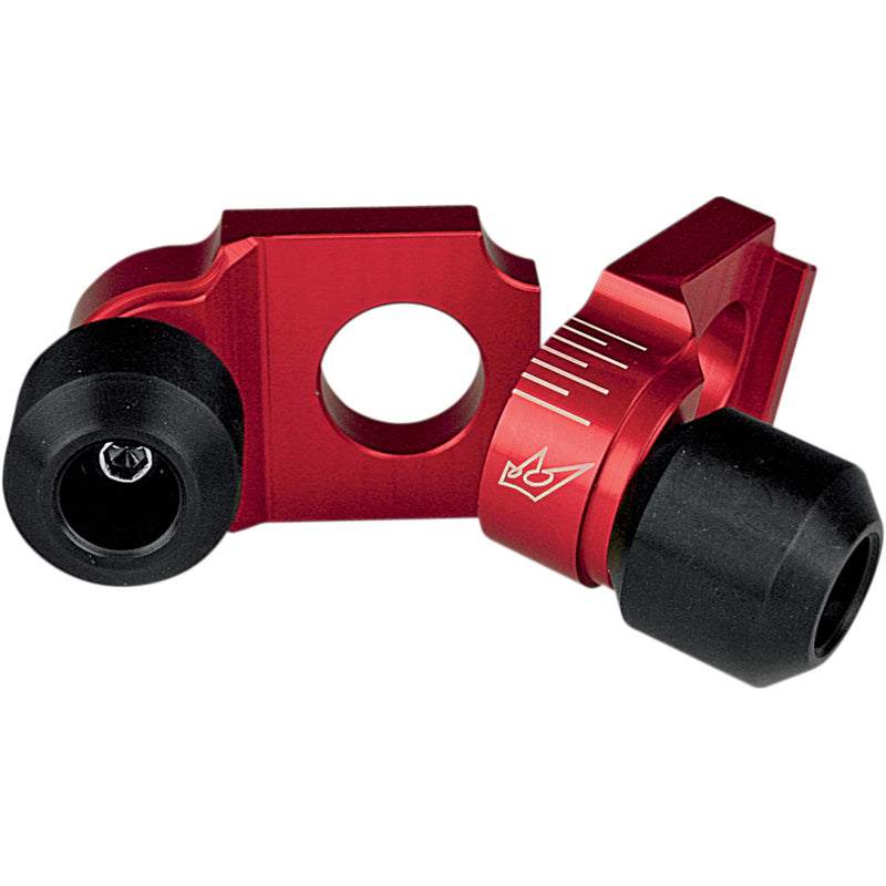 DRIVEN RACING Axle Block Sliders - Suzuki - Red DRAX-111-RD