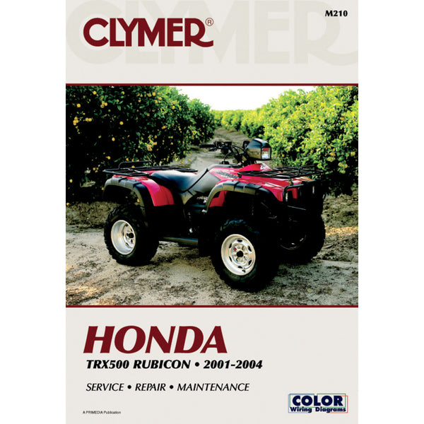 Clymer Manual - Honda - TRX500 Rubicon CM210