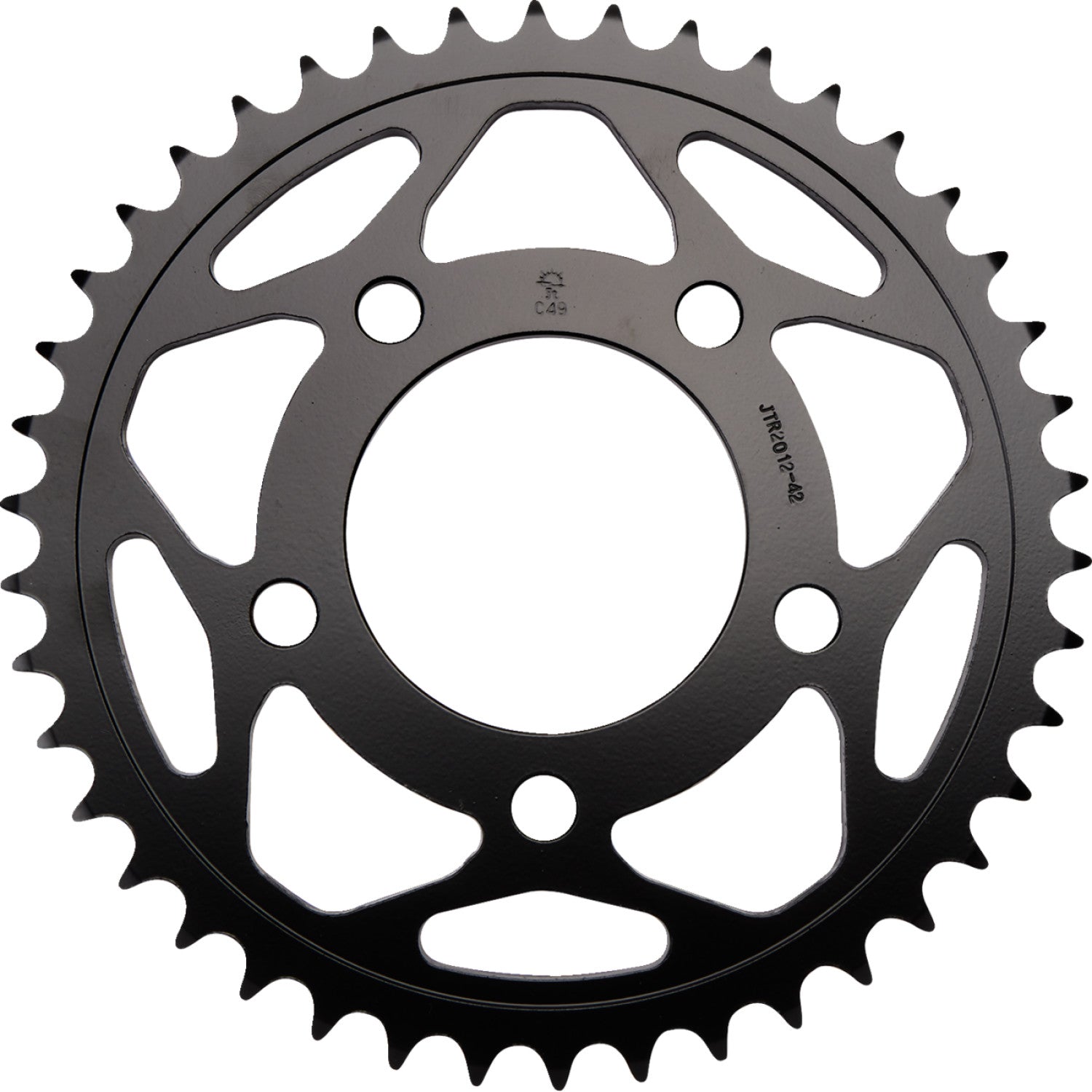 JT SPROCKETS Rear Sprocket - 42 Tooth - Triumph JTR2012.42 by JT Rear Sprockets   Steel Type